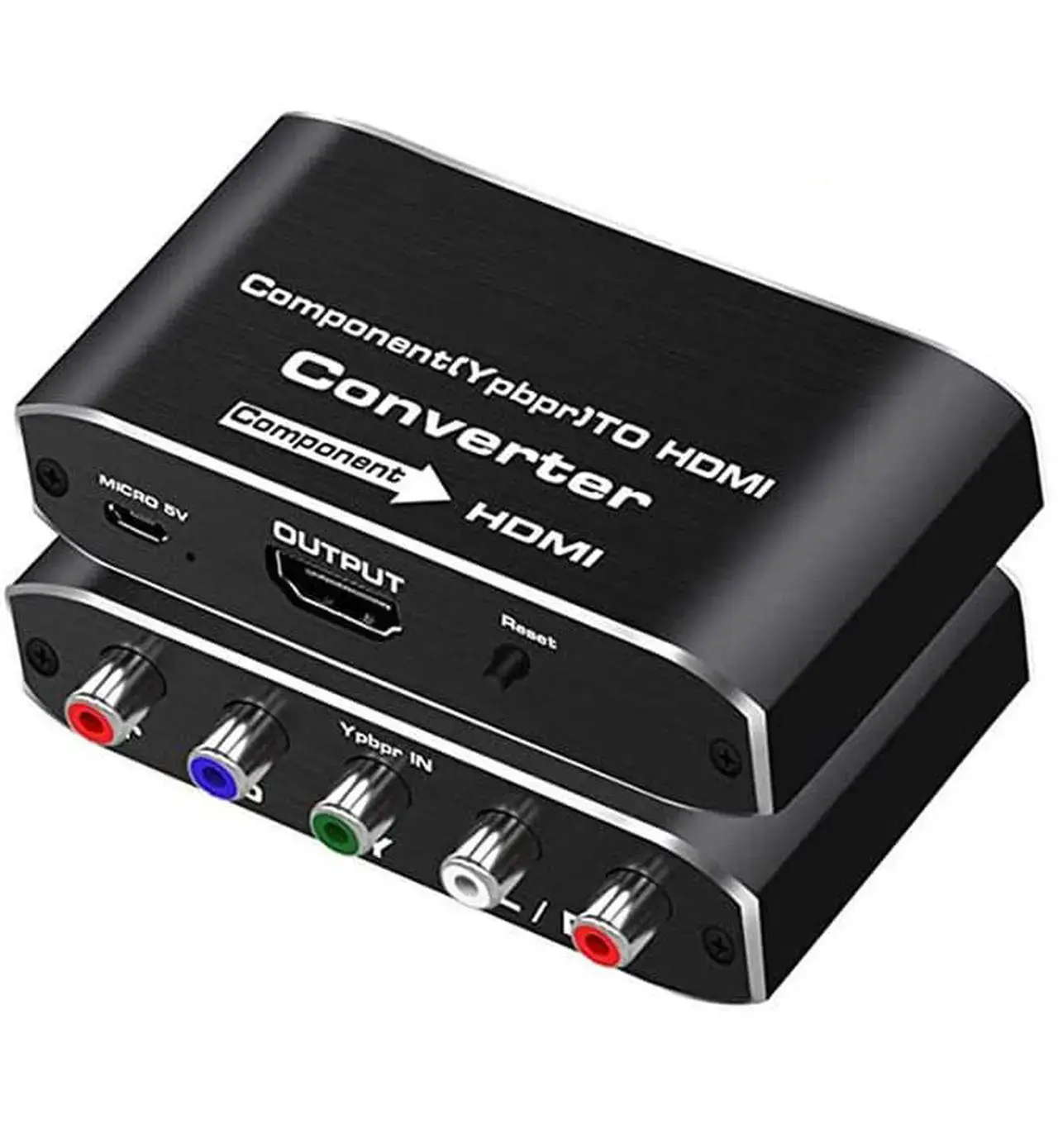 YPbPr Component to HDMI Converter Adapter, 1080P/720P Compatible