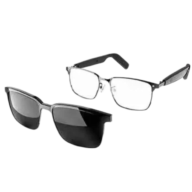 Bluetooth Smart Glasses Touch Control Sunglasses, Water Resistant, Plastic, for Outdoo