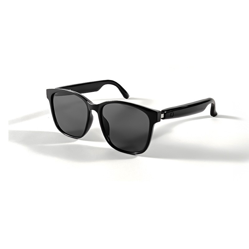 Smart Glasses Bluetooth 5.3, Polarized UV400 Sunglasses with Earphone, Sports, Anti Bl