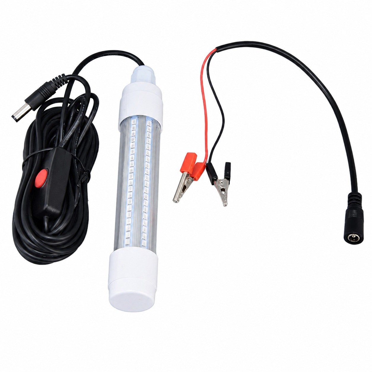 126 LED Submersible Fishing Light, IP68 Waterproof 1000lm, Green, Night Fish Finder La